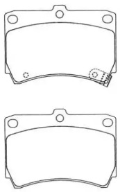 Дисковой тормозной механизм AISIN для MAZDA 323 S IV (BG) 1.8 16V Turbo 4WD